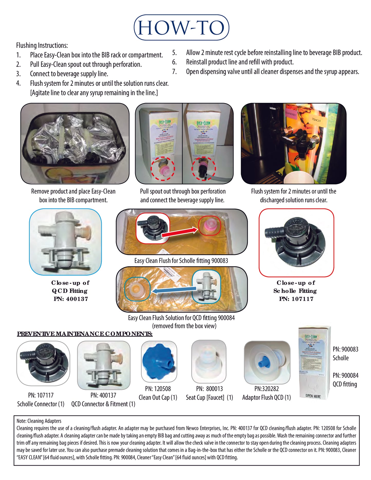 Easy-Clean Liquid Coffee Concentrate Machine Cleaner