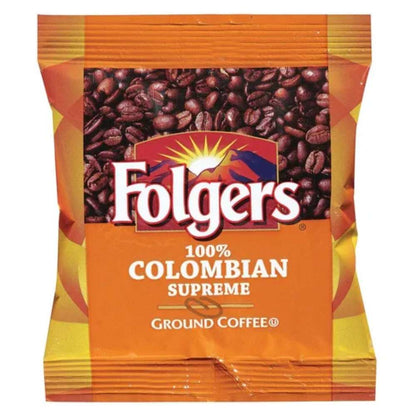 Folgers 100% Colombian Coffee Pillow Pack 42 Count 1.75 oz