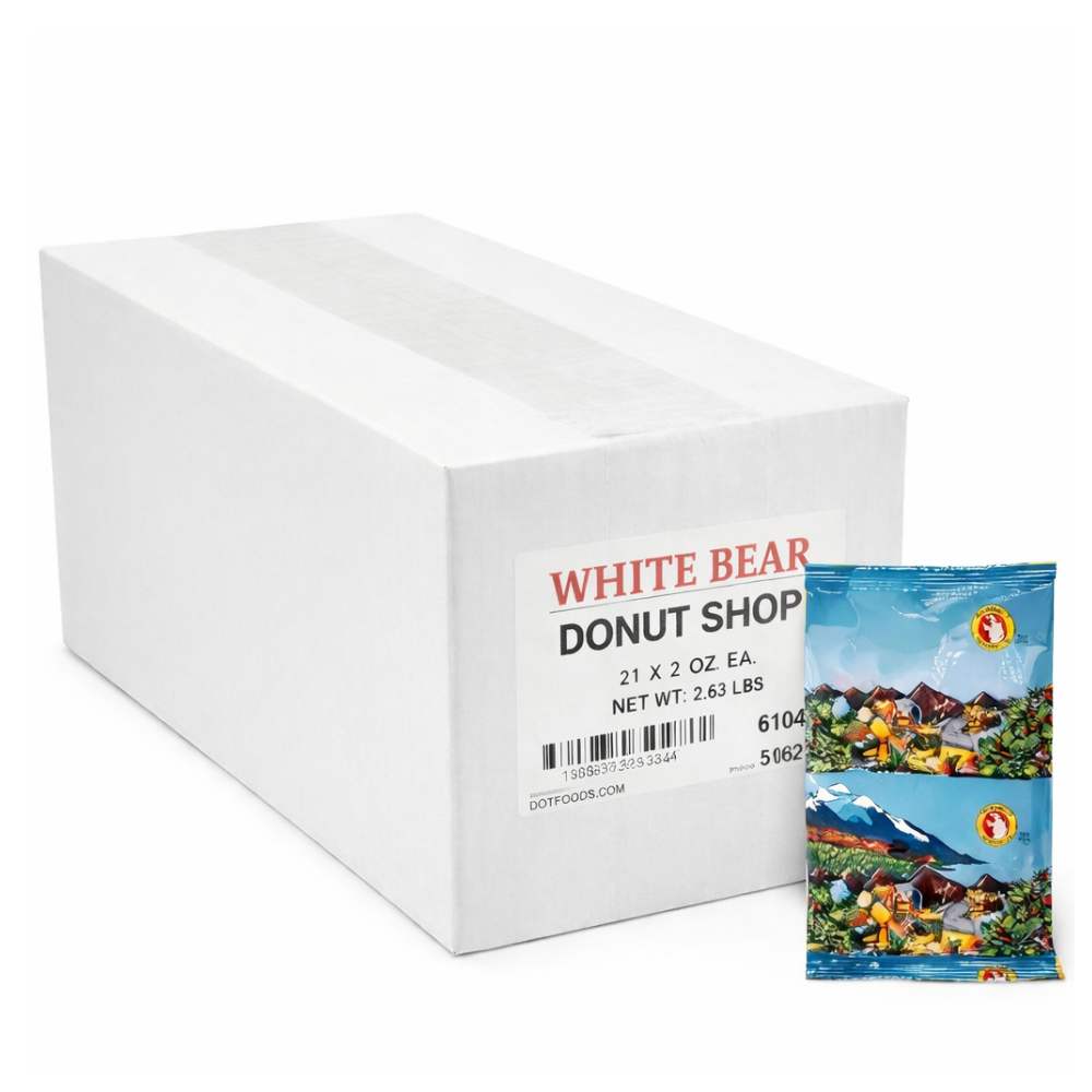 White Bear Donut Shop Coffee Portion Packs – 2 oz (42 Count)