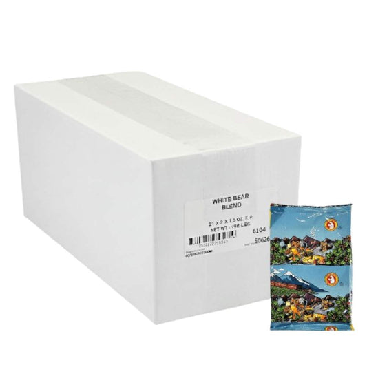 White Bear Colombian Blend Coffee Portion Packs – 1.5 oz (42 Count)